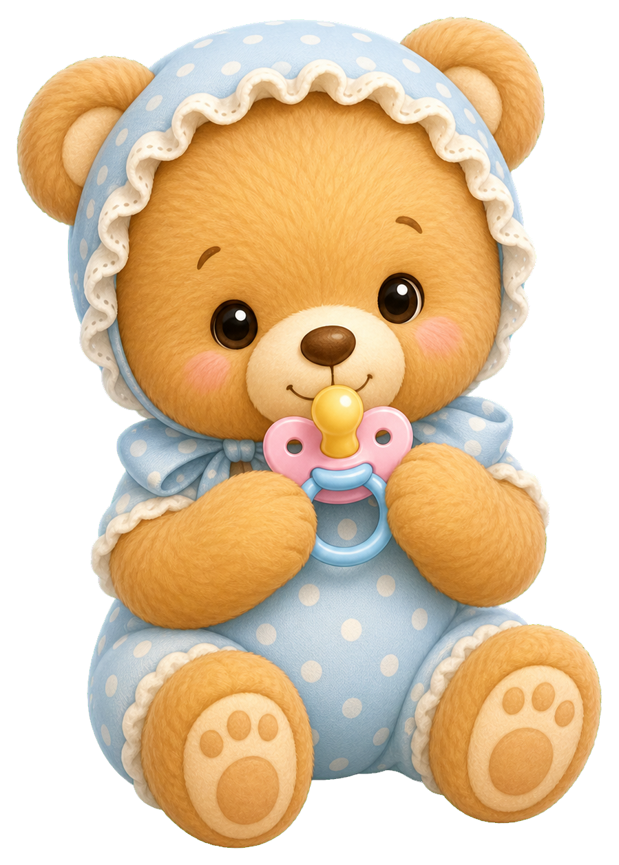 Preview for Teddy Baby Sticker Graphic