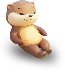 Preview for Cute-cartoon-otter-illustration-animal-sticker-3fa72