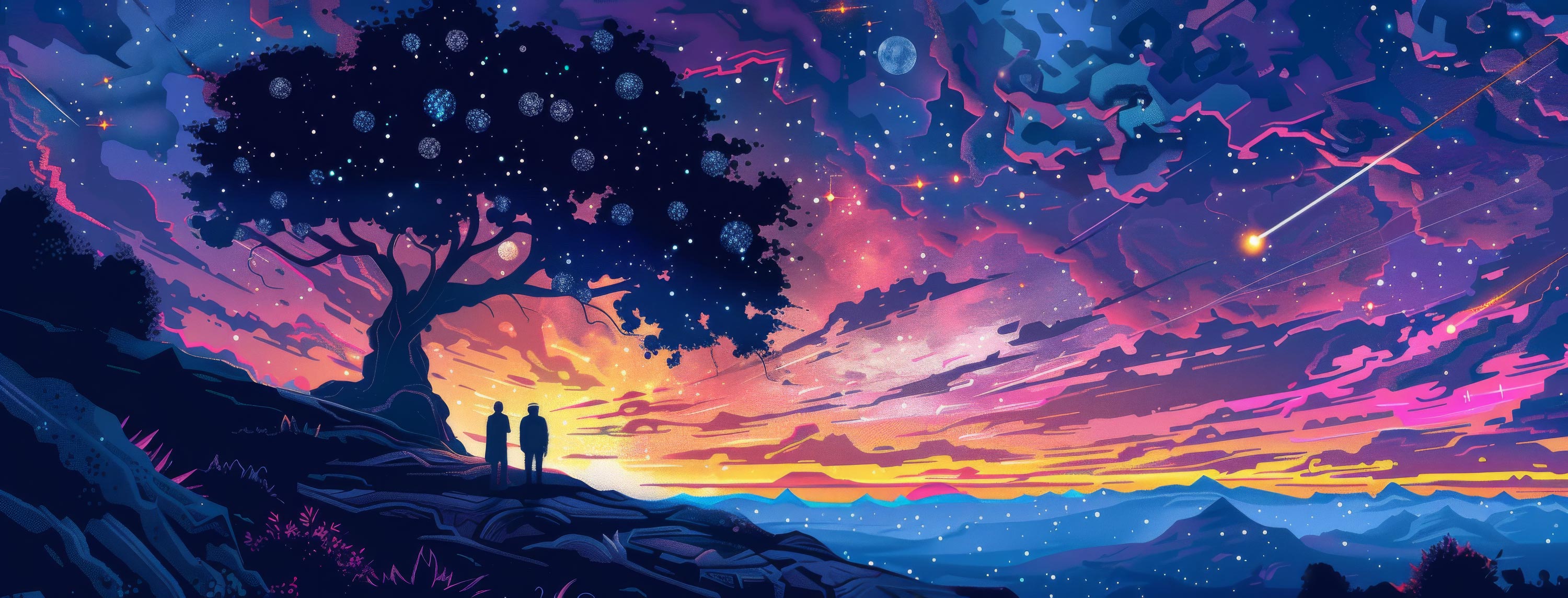 Preview for Vibrant-sunset-landscape-astrophotography-cover-background-28d08