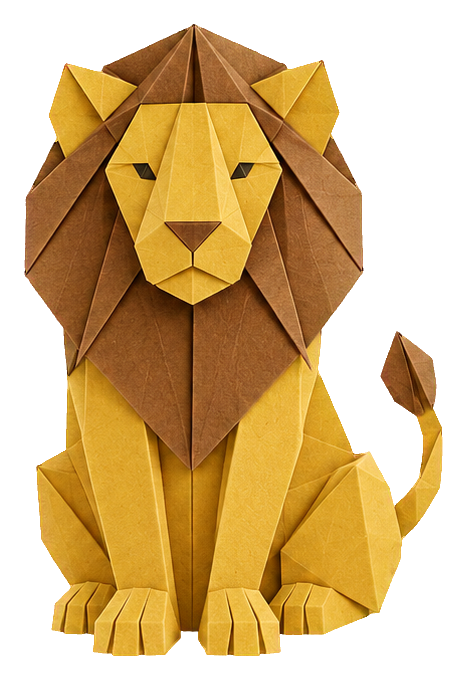 Preview for Origami Safari Animals Lion