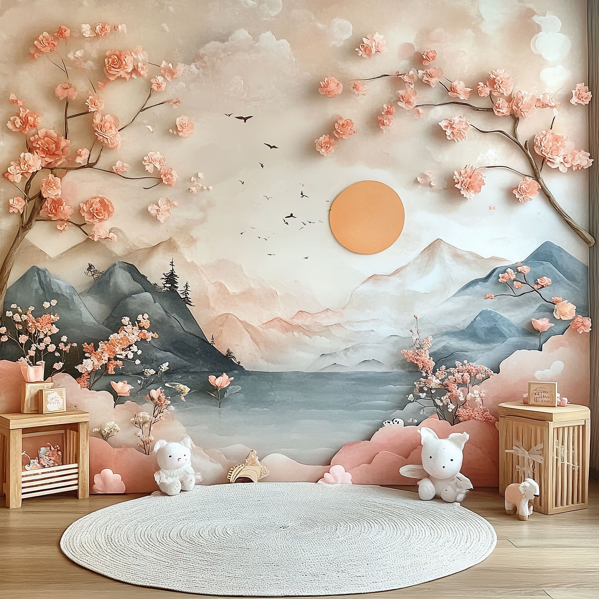 Preview for Serene-mountain-landscape-photography-backdrop-spooky-backdrop-b-5080d