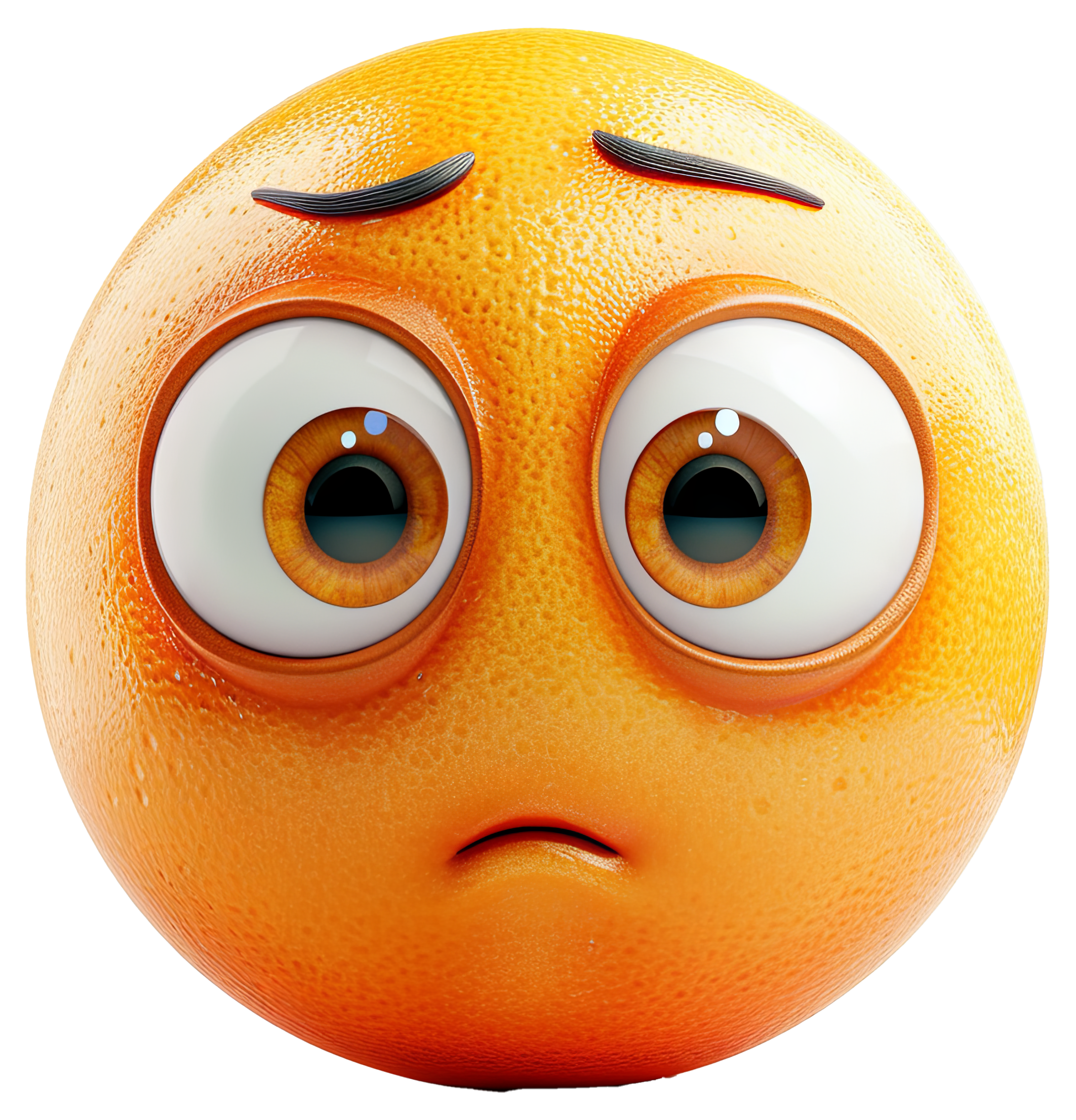 Preview for Worried-emoji-face-render-3d-emoji-sticker-0eed4