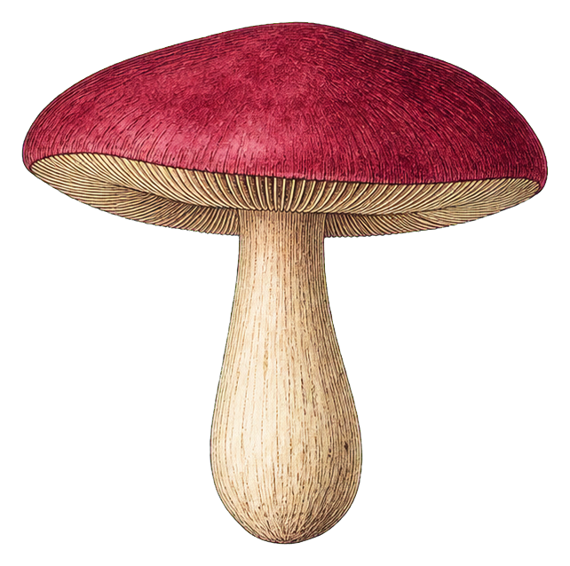 Preview for Wine Cap Mushroom Sticker
