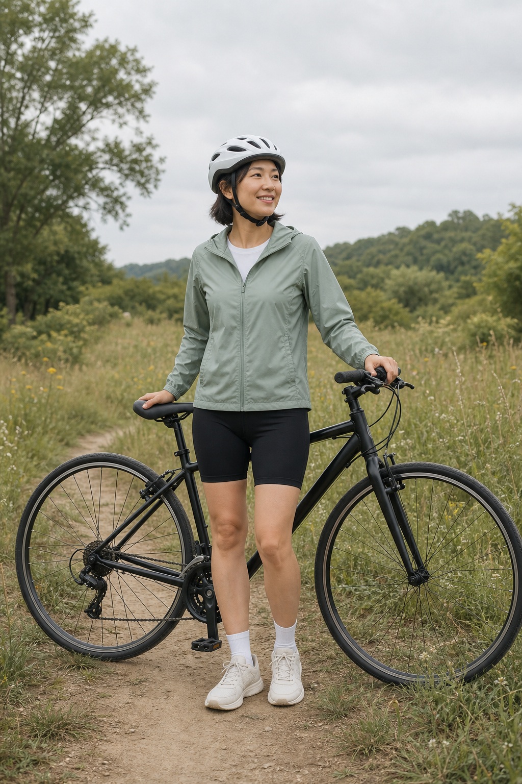 Preview for Vertical Cycling Portrait Stock Background