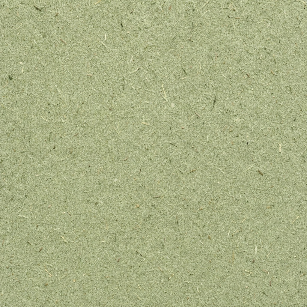 Light green recycled paper texture with fine organic fibers
