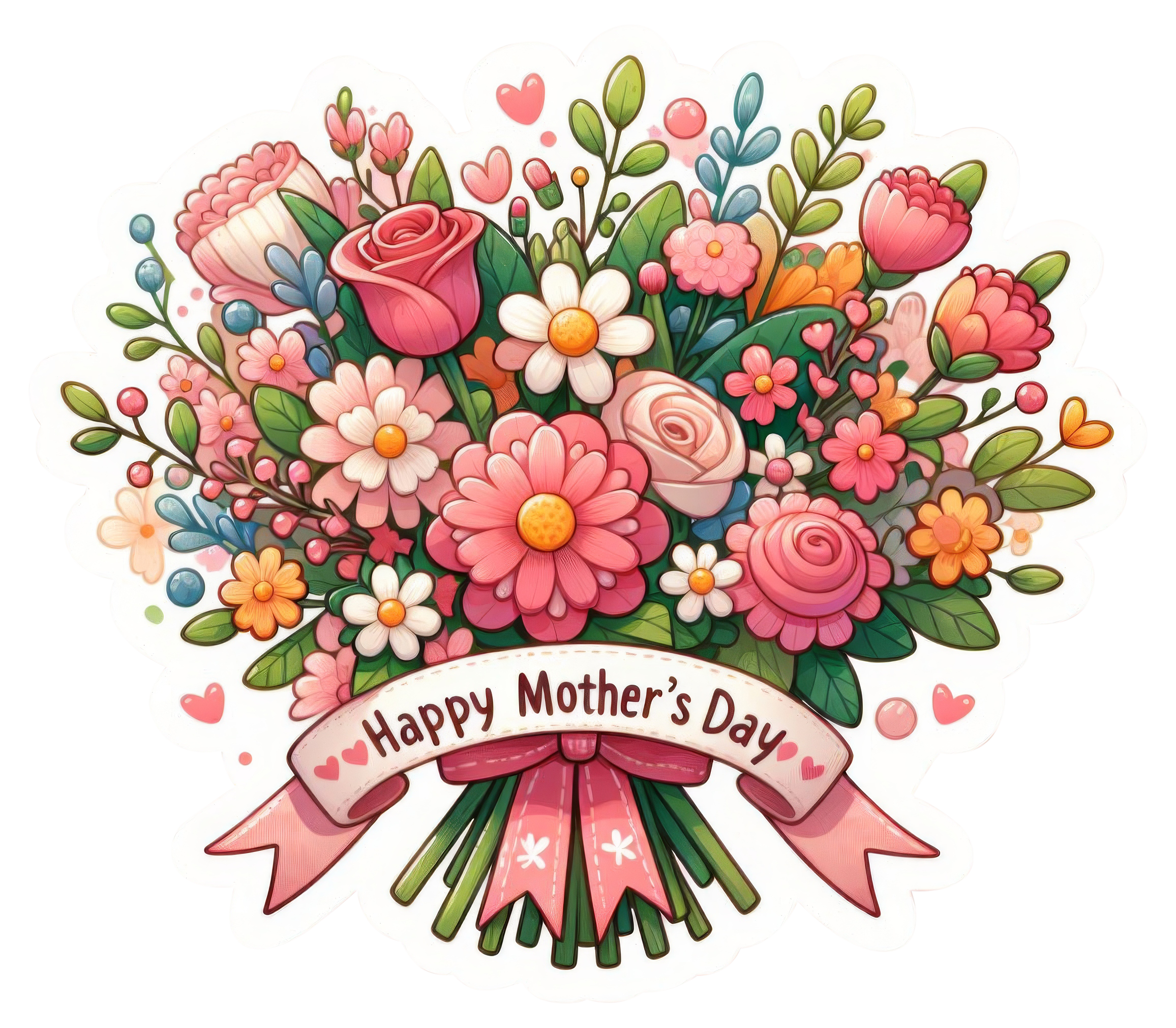 Preview for Mothers-day-floral-bouquet-sticker-6c64d