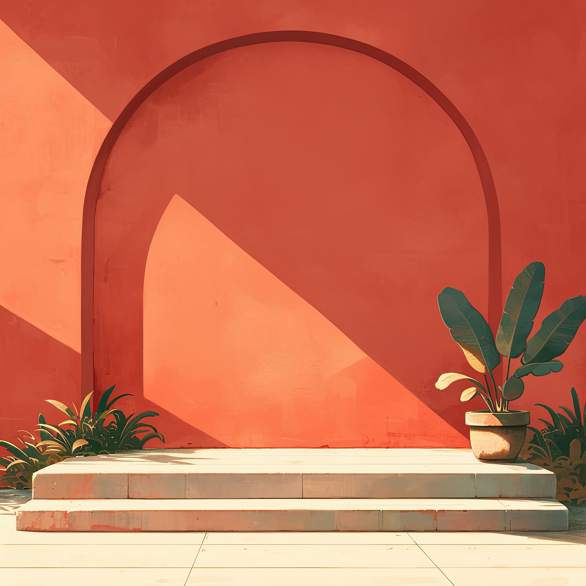 Preview for Modern-archway-design-template-simple-backdrop-background-ff52a
