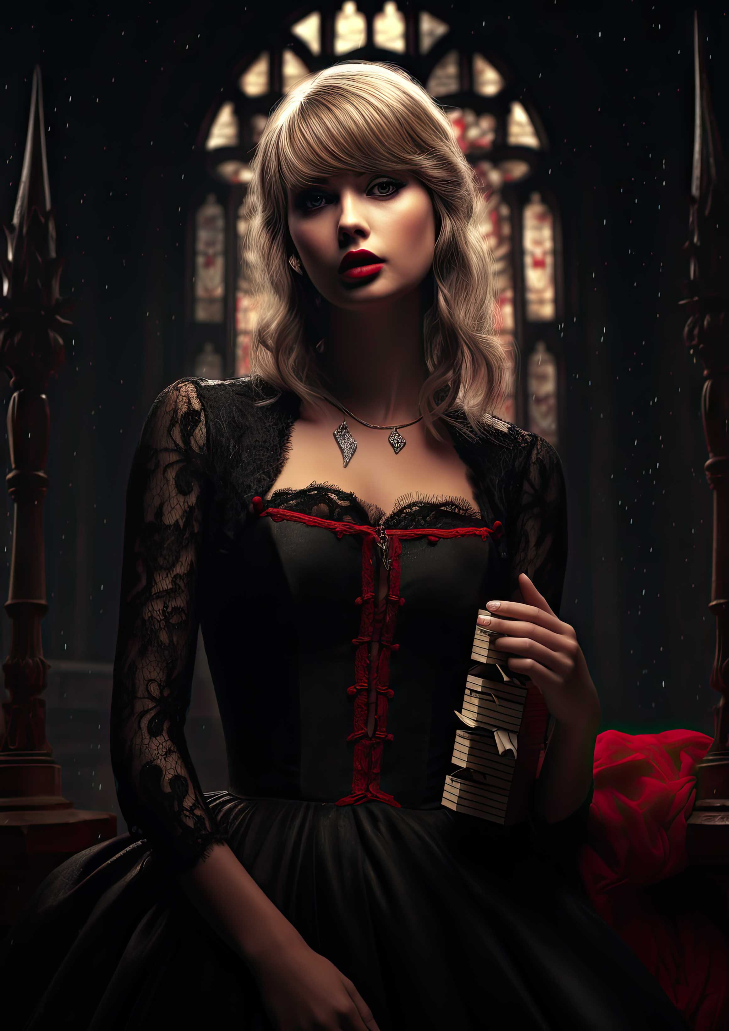 Preview for Gothic-elegance-portrait-taylor-swift-background-8a908