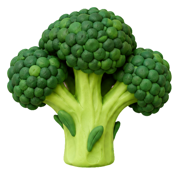 Preview for Clay Garden Vegetables Broccoli