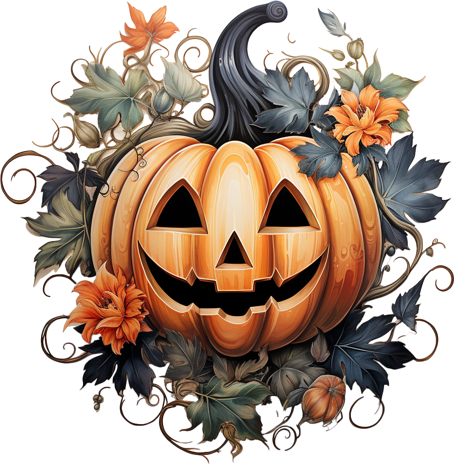 Preview for Halloween-pumpkin-illustration-pumpkins-sticker-44336