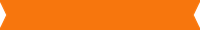 Orange background with geometric corner designs