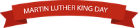 Martin Luther King Day banner