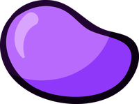Purple blob icon