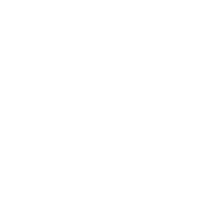 White snowflake icon on black background