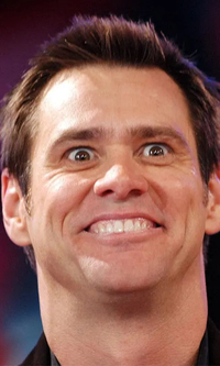 Jim Carrey smiling