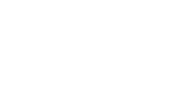 White cursive line art on a black background