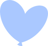 Light blue heart icon