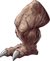 Illustration of a claw with sharp talons