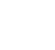 White heart icon on black background