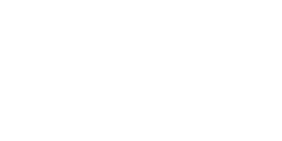 White leaf icon on a black background