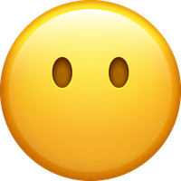 A yellow smiling face emoji