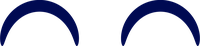 Dark blue arches on a black background