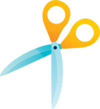 Illustration of scissors