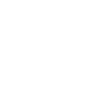 White snowflake on black background