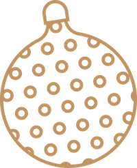 Luxury perfume bottle with multiple smaller bottles inside a circular design