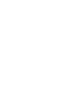 White flower icon on black background