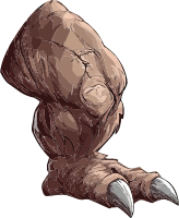 Illustration of a claw with sharp talons