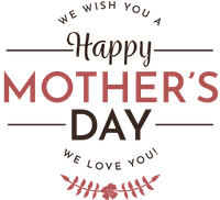 Happy Mother's Day greeting with elegant typography