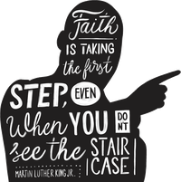 Martin Luther King Jr. quote on faith and inspiration
