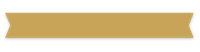 Gold ribbon banner on a black background