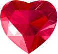 Red geometric pattern with multiple facets and shades