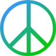 Gradient background with blue and green colors