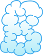 A stylized cloud icon