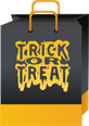 Trick or Treat Halloween box template