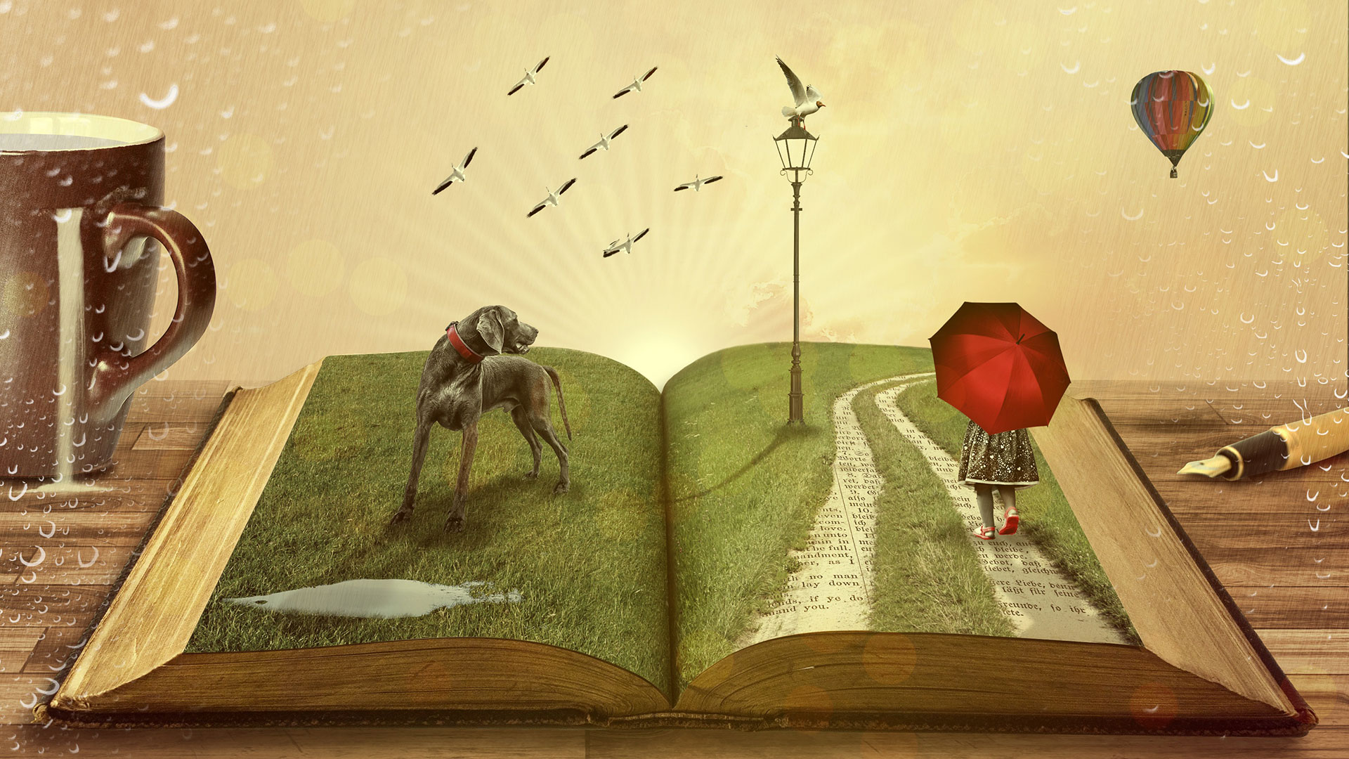 Preview for Whimsical-literary-journey-3d-artwork-background-d6870