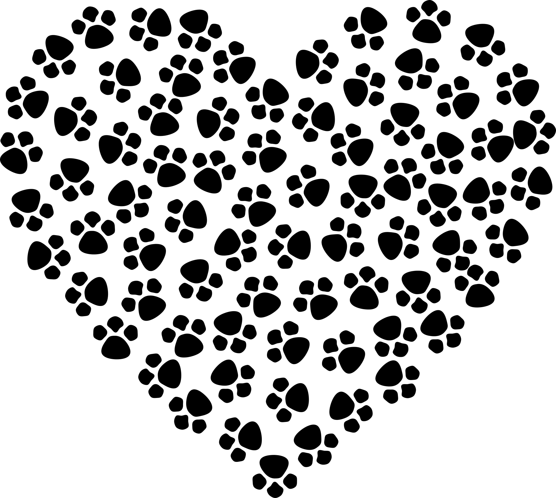 Preview for Paw-heart-design-template-animal-print-background-85eaa