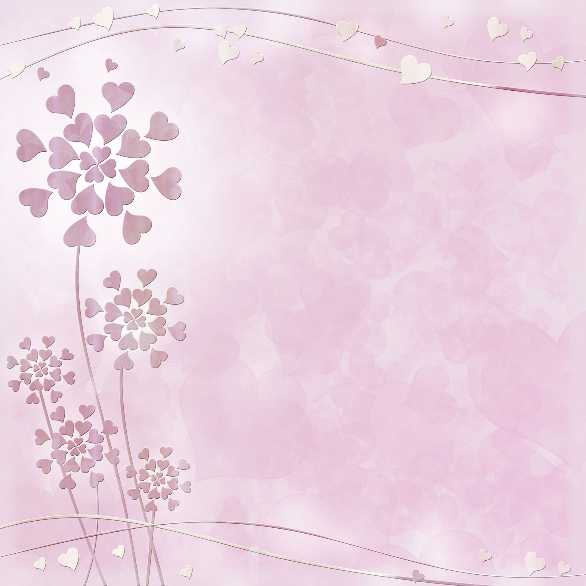 Preview for Pink-floral-heart-background-6efee