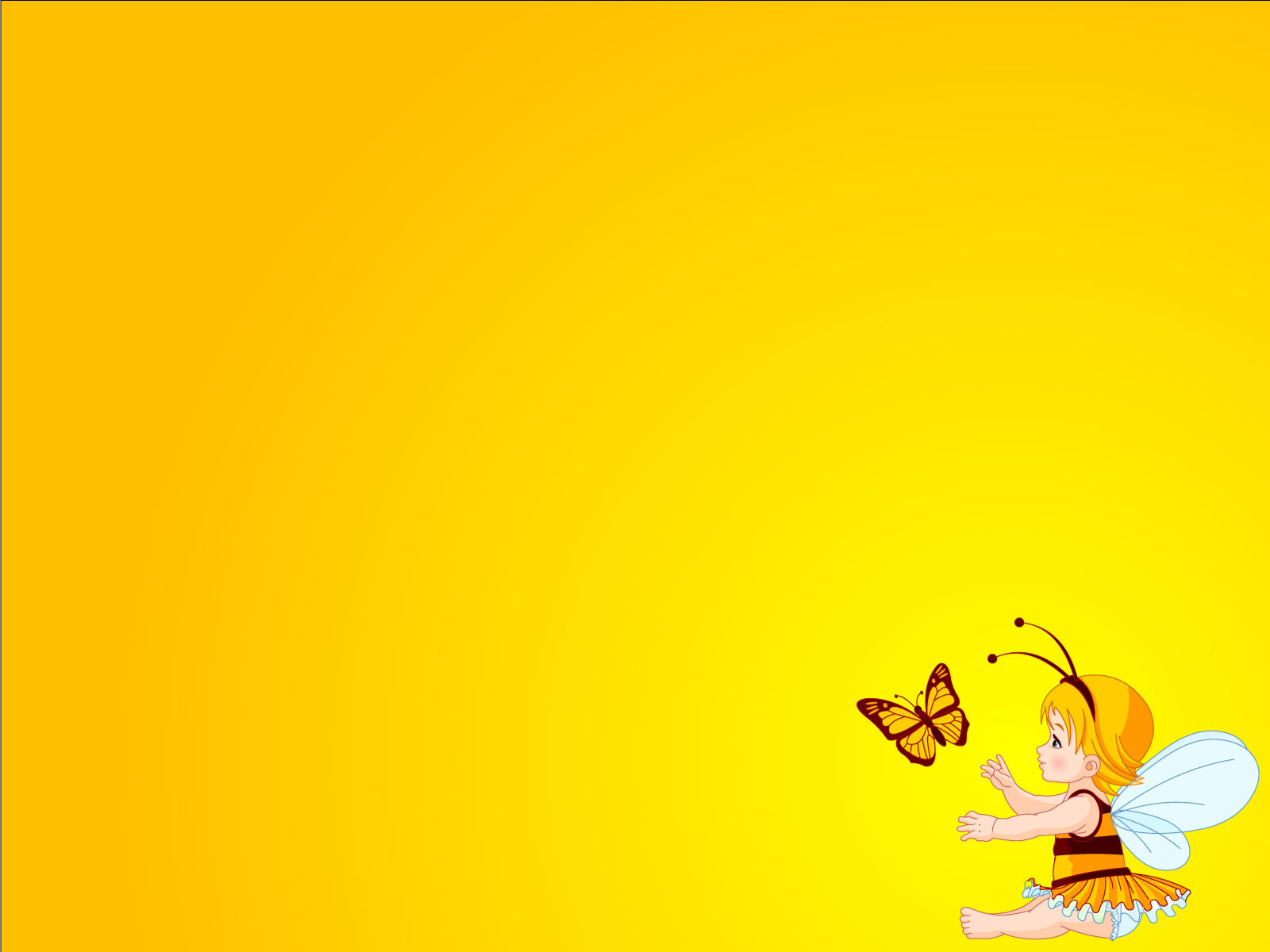 Preview for Bee-butterfly-illustration-baby-background-e6f7d