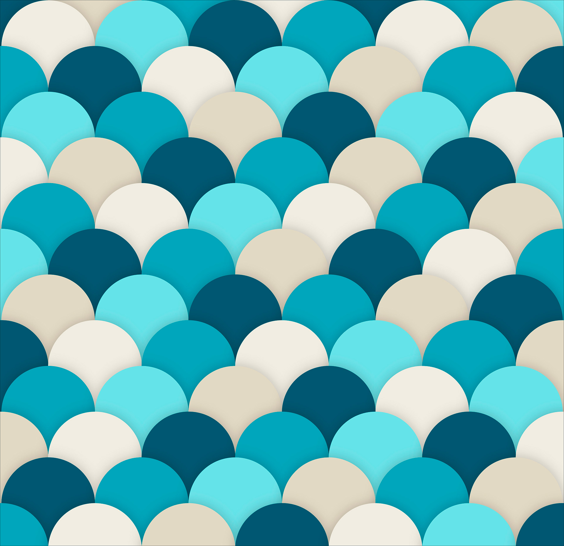 Preview for Teal-beige-circle-pattern-background-a64de