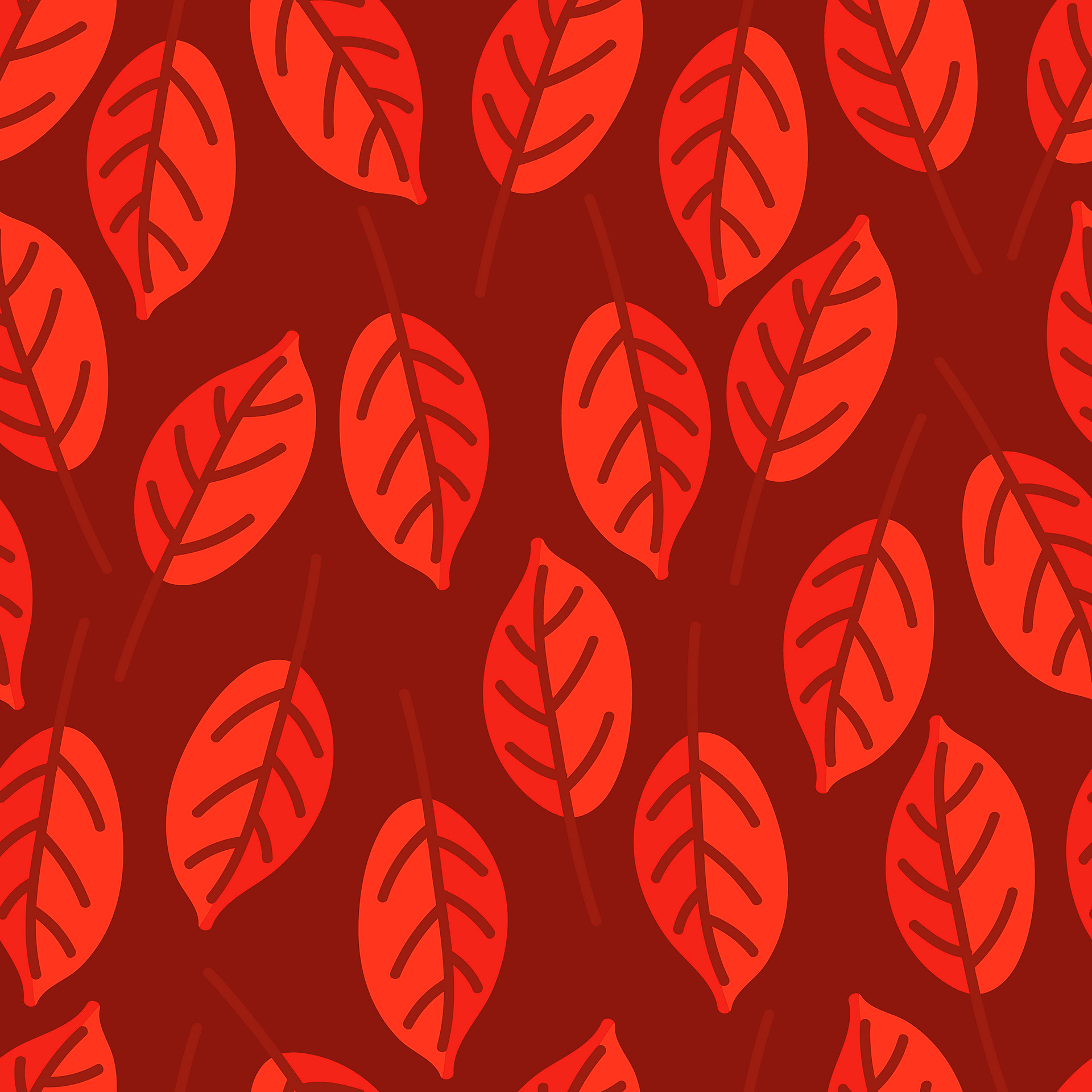 Preview for Red-leaf-pattern-design-backgrounds-96a25