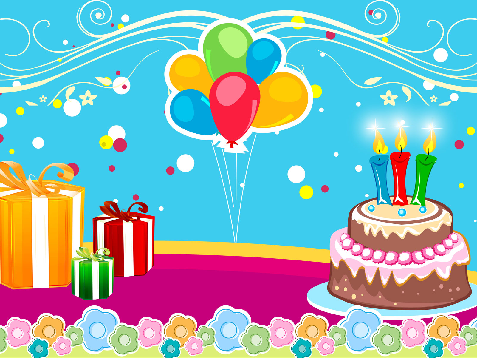 Preview for Birthday-celebration-illustration-ball-background-7219c