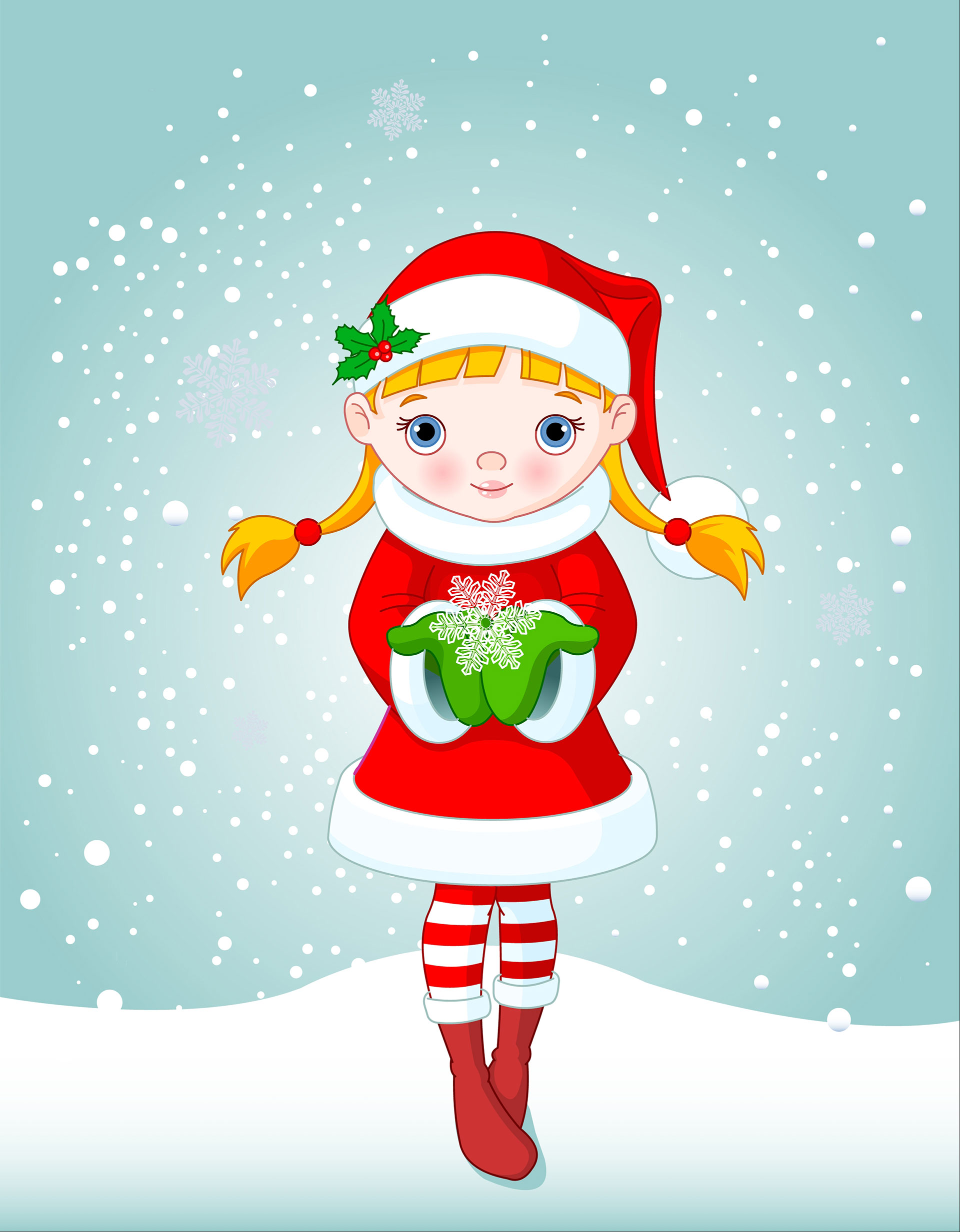 Preview for Christmas-girl-illustration-background-3bf05