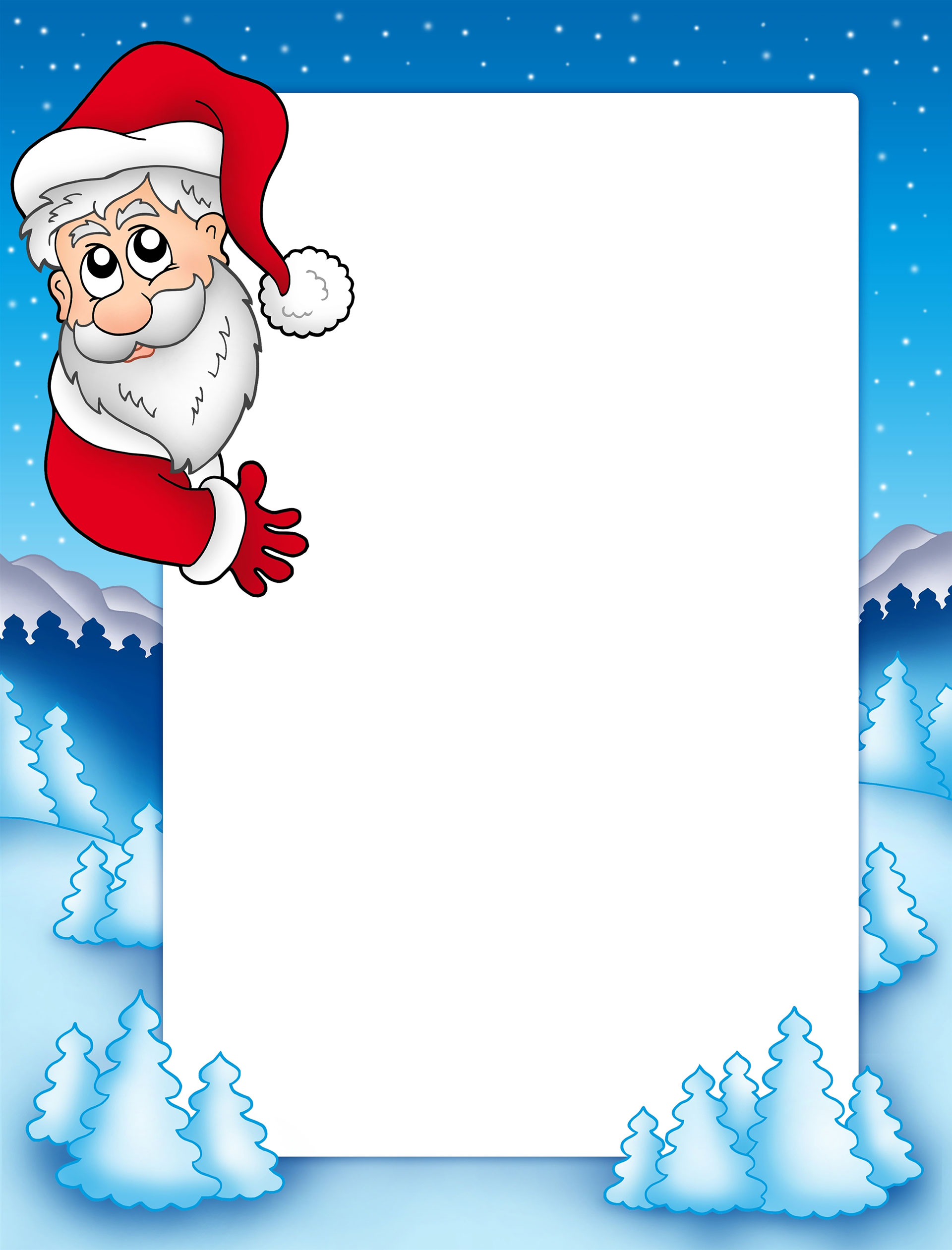 Preview for Santa-claus-winter-template-christmas-background-a55a0
