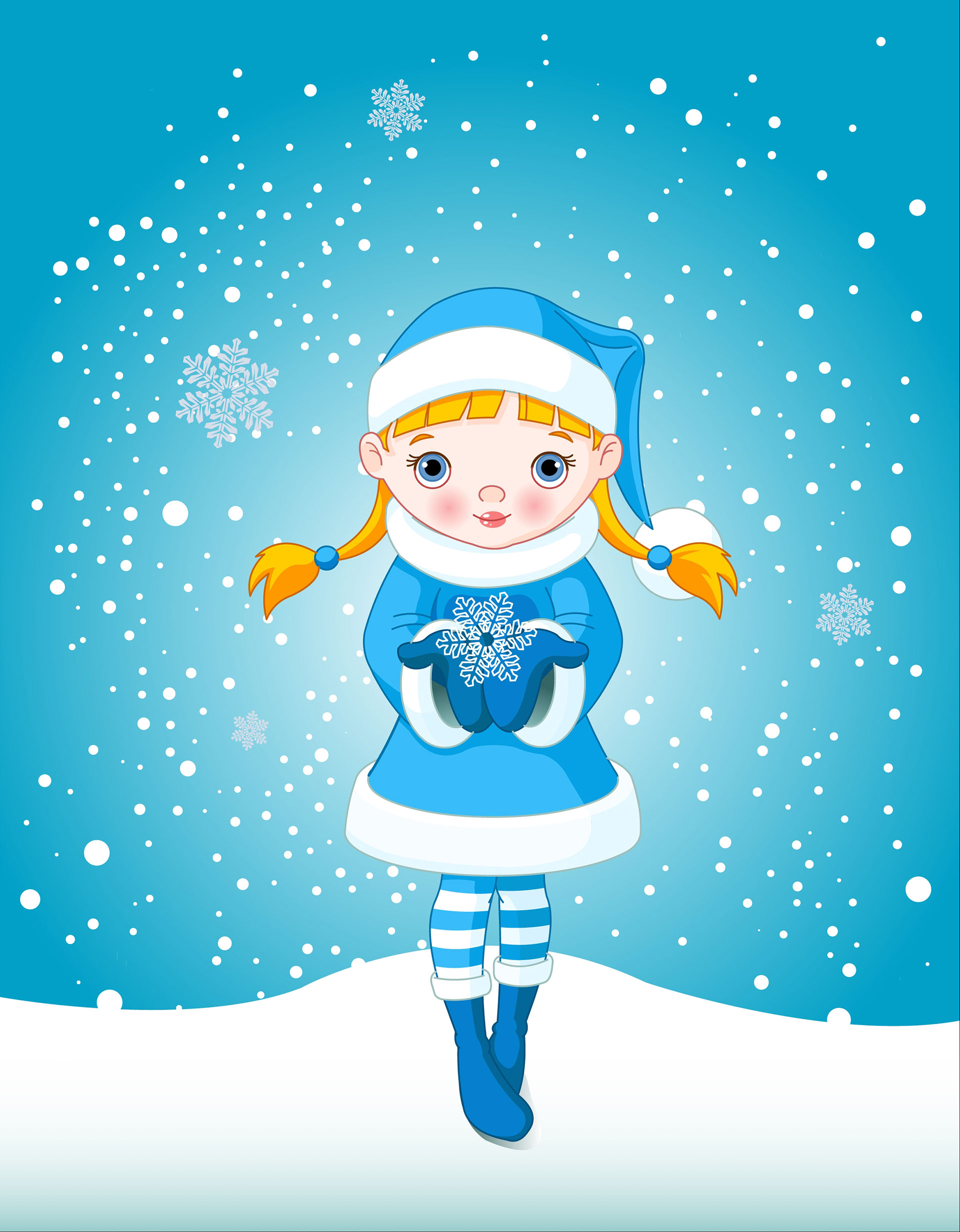 Preview for Winter-wonderland-girl-christmas-background-01052