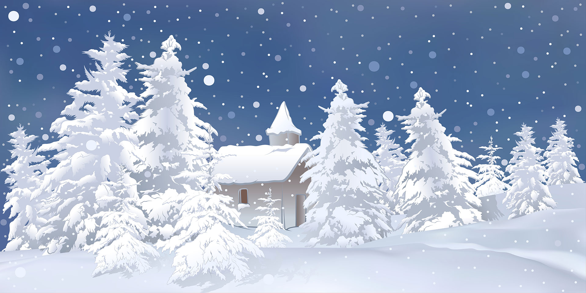 Preview for Winter-cottage-scene-christmas-background-c052b