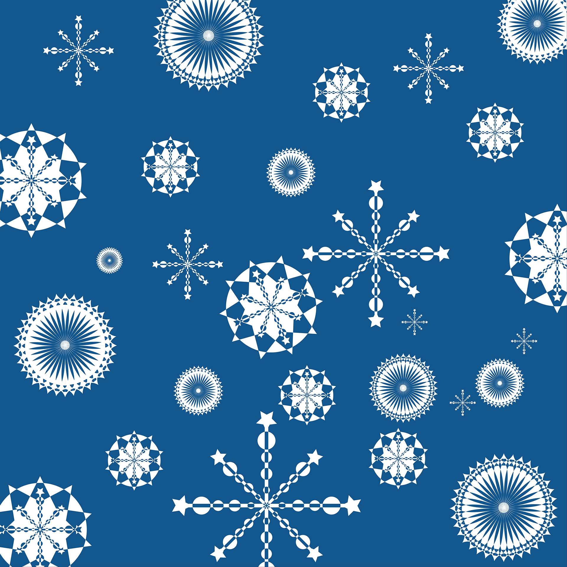 Preview for Winter-snowflake-pattern-christmas-background-9516d